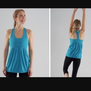 Lululemon blue power dance tank top